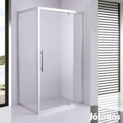 Stuxi Torino 100x90 aszimmetrikus szögletes nyílóajtós zuhanykabin 6