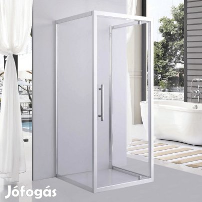 Stuxi Torino 70x70 falsíkra szerelhető 3 oldalú nyílóajtós zuhanykabi