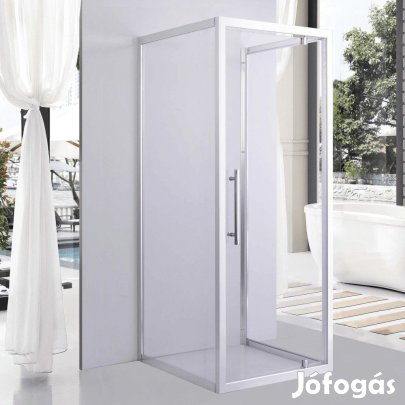 Stuxi Torino 70x80 falsíkra szerelhető 3 oldalú nyílóajtós zuhanykabi