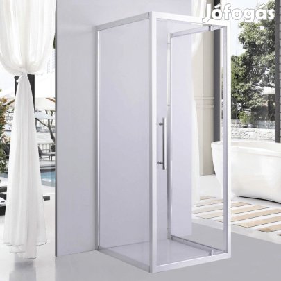 Stuxi Torino 90x100 falsíkra szerelhető 3 oldalú nyílóajtós zuhanykab