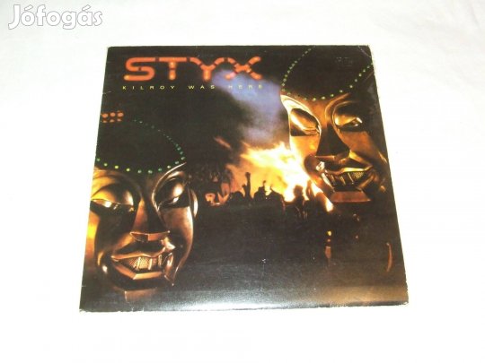 Styx: Kilroy Was Here - bakelit lemez eladó!