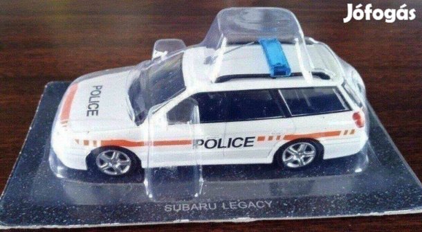 Subaru Legacy Police Switzerland kisauto modell 1/43 Eladó