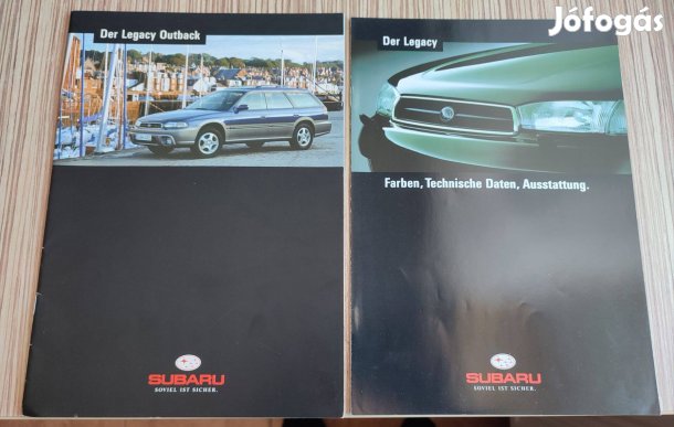 Subaru Legacy kombi (1997) prospektus, katalógus