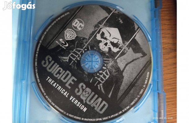 Suicide Squad Öngyilkos osztag blu ray film, bluray film eladó
