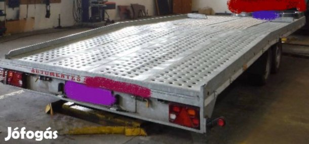 Suller XL trailer (tréler) / utánfutó autószálitó