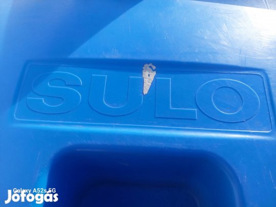 Sulo 1100l-es kék kuka