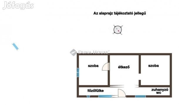 Sülysápi 57 nm-es ház eladó
