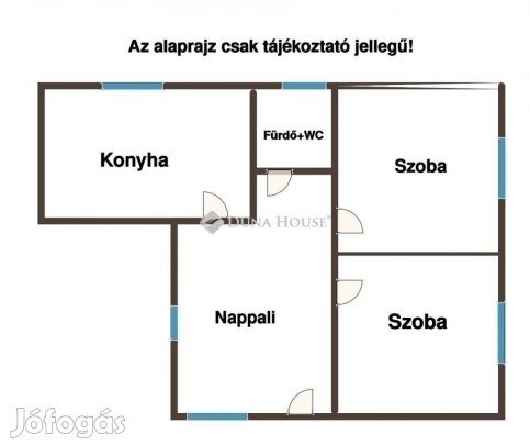 Sülysápi eladó 65 nm-es ház
