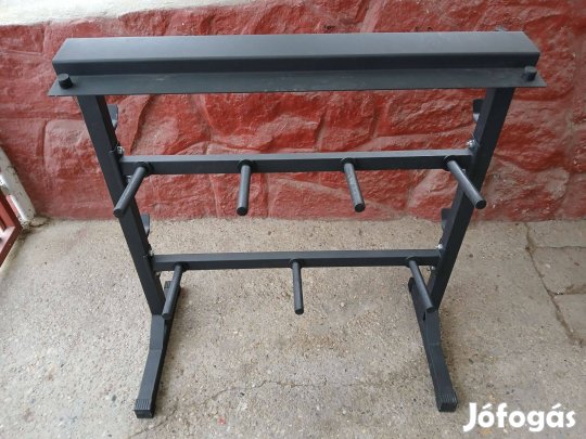 Súlytárcsa tároló tartó állvány rúdtartó Zalaegerszeg