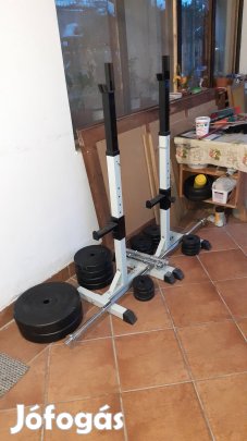 Súlyzó tárcsák súlyzó állvány súlyzó rudak
