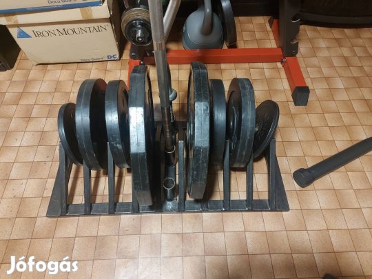 Súlyzótárcs tartó álvány eladó.