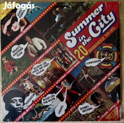 Summer In The City 20 Top-Hits német válogatás bakelit hanglemez