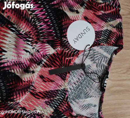 Sunday uj címkés női színes viszkóz felső XXL