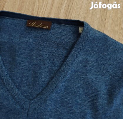 Sundström Merino gyapju finomkötött minőségi pulóver L