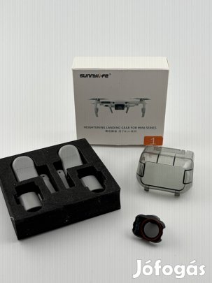 Sunnylife Futóműmagasító + Rcsto ND4/PL Szűrő DJI Mini Szériához
