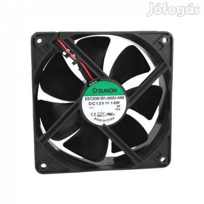 Sunon Ventilátor 120mm - 48dB - 234m3/h - DC 12V (_)