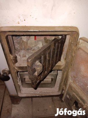 Super2 román kályha parázsfogó ajtó, hamus rostély ajtó