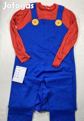 Super Mario jelmez, felnőtt jelmez G517