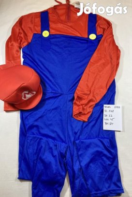 Super Mario jelmez, felnőtt jelmez G729