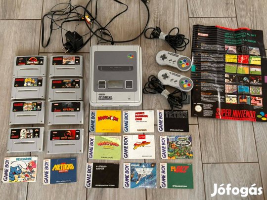 Super Nintendo Konzol + játék