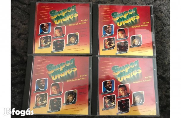 Super Oldies Original Artist 1-4 CD ( 4db CD) Posta megoldható