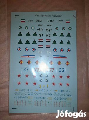 Super Scale MiG-29 matricaszett 1:72