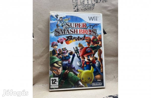 Super Smash Bros - Brawl Wii (francia borító)