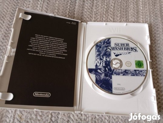 Super Smash Bros eredeti Nintendo Wii játék