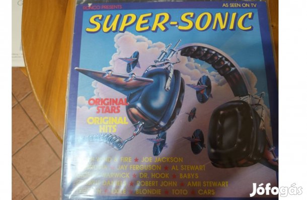Super-Sonic Original stars originl hits bakelit hanglemez eladó