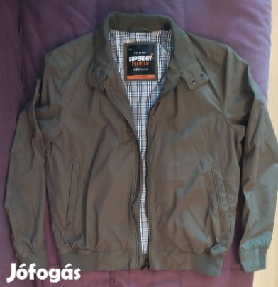 Superdry Montauk Harrington Jacket klasszikus férfi átmeneti dzseki L