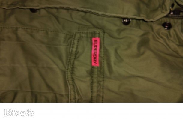 Superdry női vászon tavaszi kabát M es méret