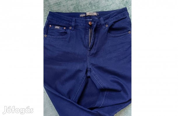 Superdry új Zadie Flare női farmer 28W-32L ,sötétkék sztrecs , áralatt