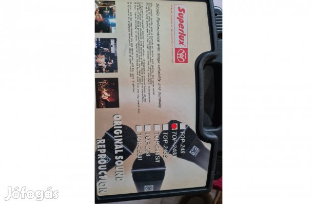 Superlux TOP-248 mikrofon szet, 2db