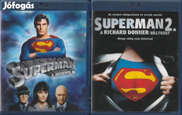 Superman 1-2. (Christopher Reeve) Blu-Ray