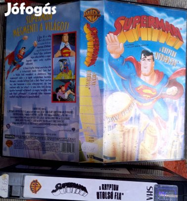 Superman - rajzfilm vhs