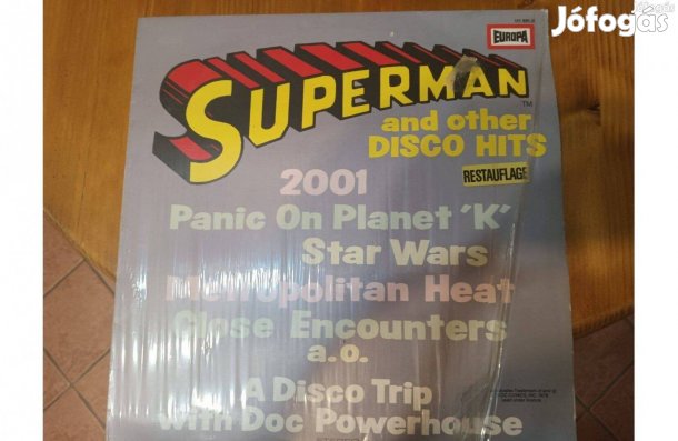 Superman bakelit hanglemez eladó