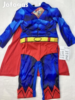 Superman jelmez, Szupermen jelmez, szuperhős jelmez DK509