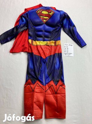 Superman jelmez, szuperhős jelmez 5-6 év AV328
