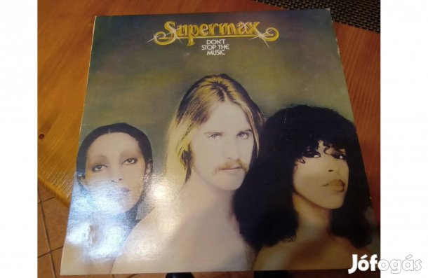 Supermax Don't stop the music bakelit hanglemez eladó