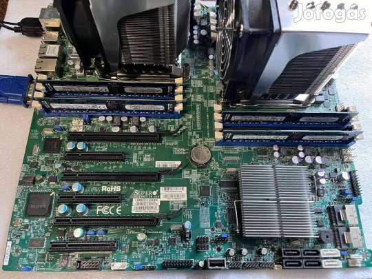 Supermicro Dual LGA2011 Szerver Alaplap