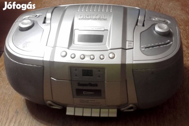 Supertech SCR 803 rádiós magnó , CD lejátszó eladó