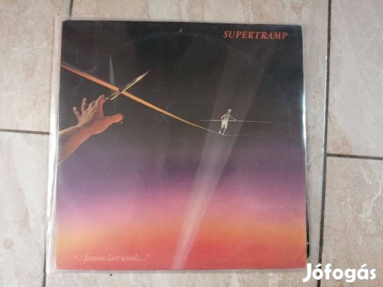 Supertramp - Bakelit hanglemez remek állapotban
