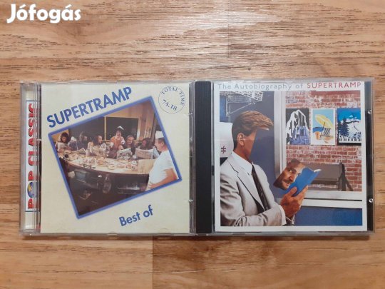 Supertramp eredeti CD-k egy csomagban csak 3000 Ft