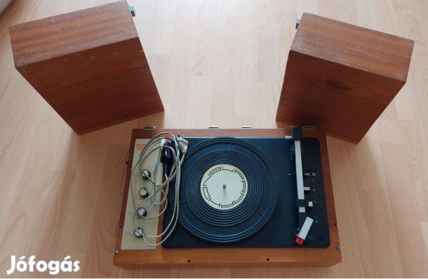 Supraphon Gzc 120 retro táska lemezjátszó