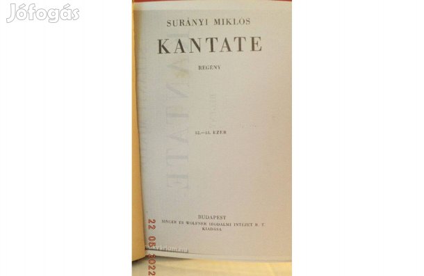 Surányi Miklós: Kantate