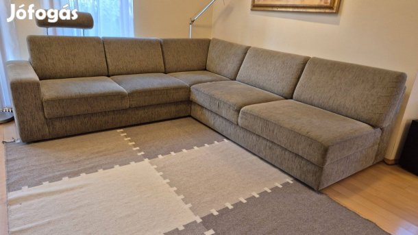 Sürgős! ADA prémium sarokkanapé 240×248 nagy, kényelmes, azonnal vih
