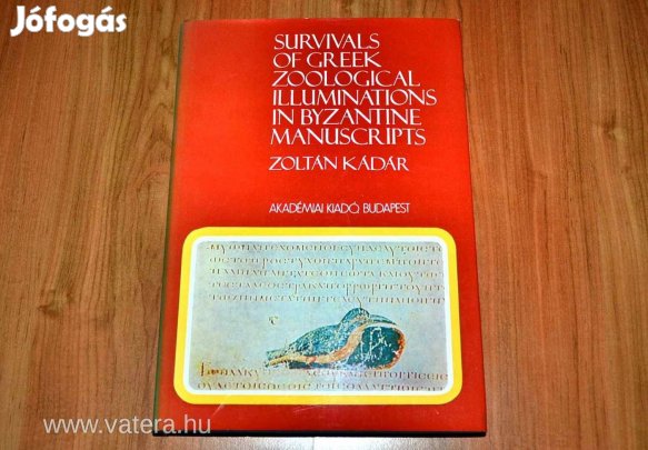 Survivals of Greek zoological illuminations fakszimile kódex