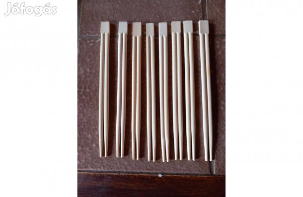 Sushi evőpálcika 20,5 cm - teljesen új, 8 db