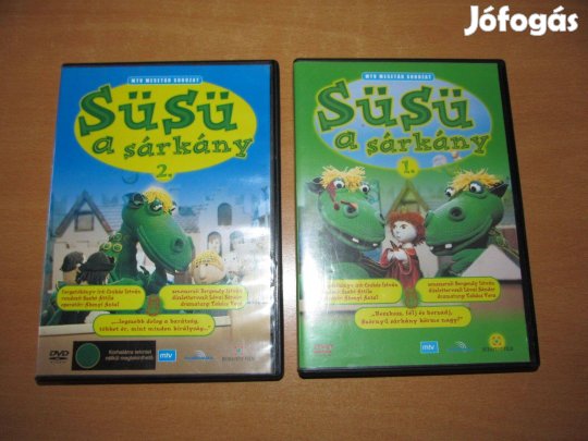 Süsü DVD kupac: 1. és 2. lemez