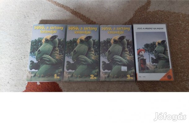 Süsü a sárkány sorozat vhs